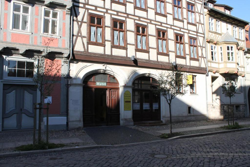 Hotel Garni Am Dippeplatz Quedlinburg Exterior foto